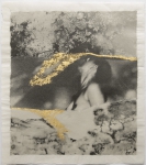 Margaret Lansink, Believe, 2019 | collage printed on Kizuki handmade Washi paper, mended with 23Kt goldleaf | 34 x 30,5 cm | ed. 3 + 2 AP SOLD OUT
