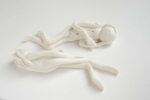 Antoinette Nausikaä, From the series Blanc de Chine porcelain figurines, Dehua 2015 | Sculpture, Chinese porcelain | approx. 10 x 10 cm | Part of a larger installation, sold individually | Unique