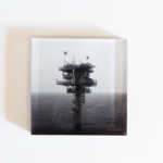 Tanja Engelberts, Forgotten Seas (IV), 2020 | Digital print, resin, aluminium | 12 x 12 x 1 cm | Edition 5 + 2 AP
