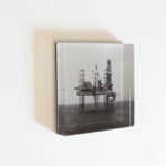 Tanja Engelberts, Forgotten seas (II), 2020 | Digital print, resin, aluminium | 12 x 12 x 1 cm | Edition 5 + 2 AP