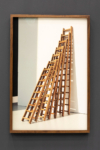 Bart Lunenburg, Ladder Study, 2020 | Archival inkjet print on Canson Rag Fine Art paper | 90 x 60 cm | Oiled walnut wood frame with maple dowels and museum glass | Ed. 10 + 2 AP