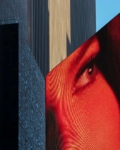 Anastasia Samoylova, Red Eye, Times Square, New York, 2021, from the series Image Cities | Archival Pigment Print | 100 x 80 cm, 127 x 100 cm | Ed. 5 + 2 AP